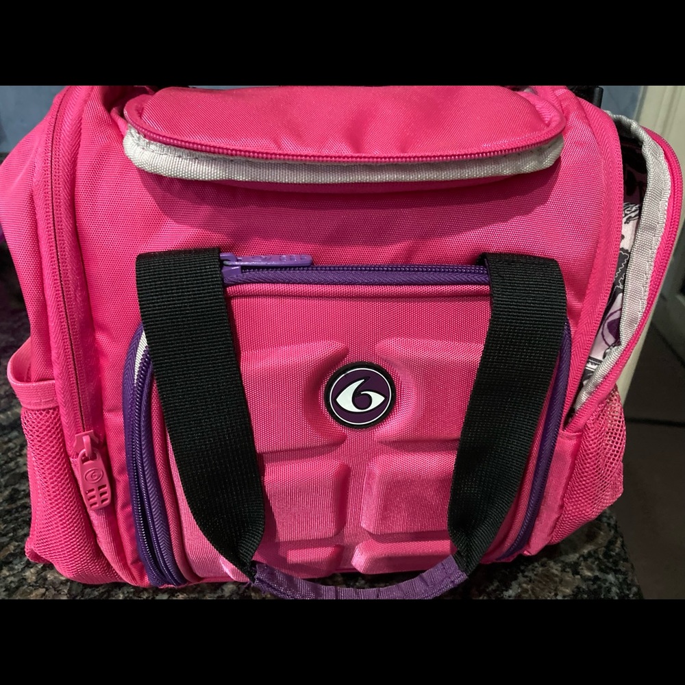 6 pack bags mini innovator bag in pink
